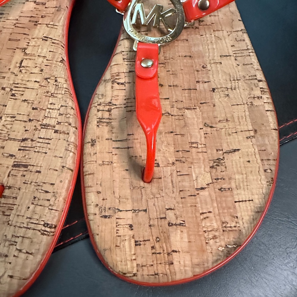 Michael Kors Orange sandals women’s